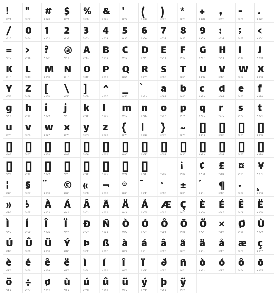 Lalezar Regular Character Map