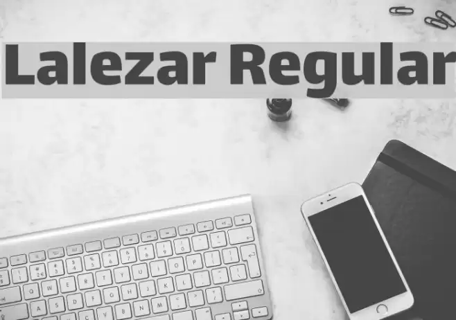 Lalezar Regular Font examples