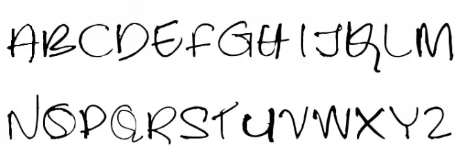 Lalithabai フォント 大文字