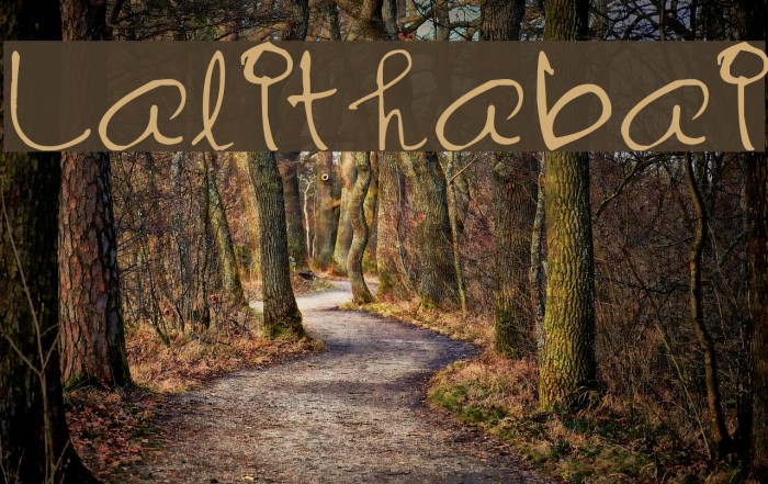 Lalithabai Example 1