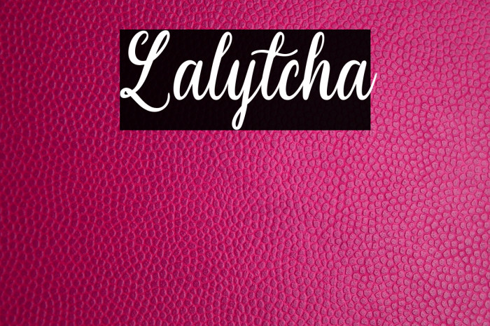 Lalytcha Example 2