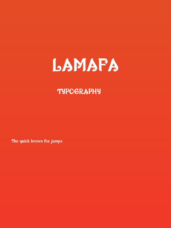 Lamafa Poster