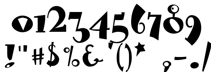 LambadaDexter-Medium Font OTHER CHARS