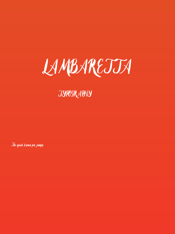 Lambaretta Poster