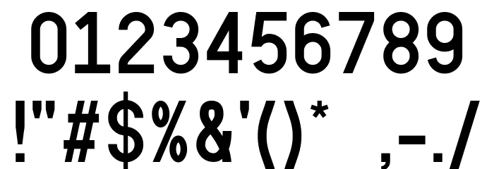 Lambda Font OTHER CHARS