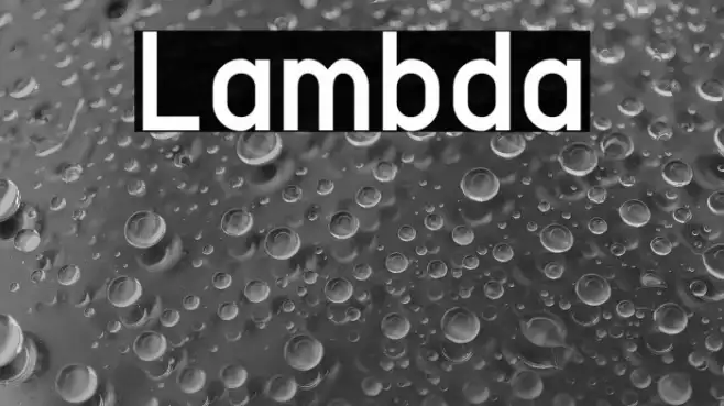Lambda Example 2