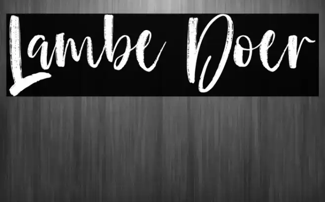 Lambe Doer Example 3