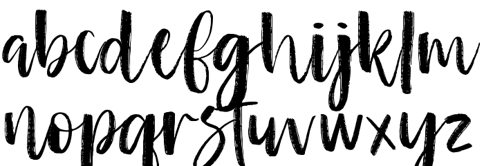Lambe Doer Font LOWERCASE