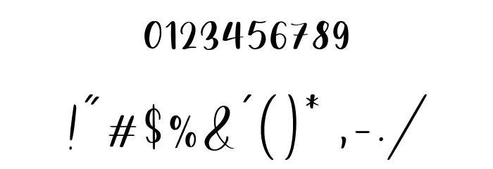 Lambodia Font OTHER CHARS