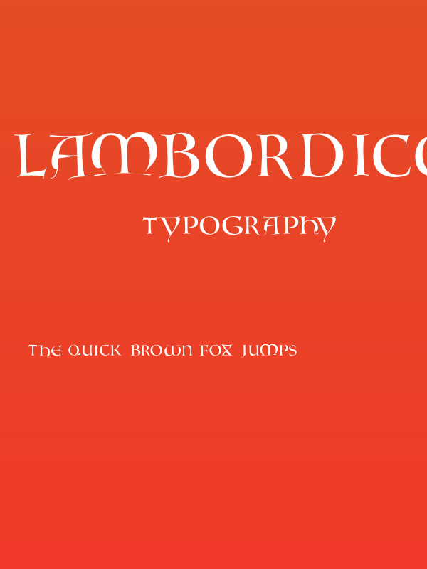 LambordicCaps Poster