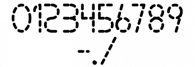 Lamborgini Bold Dash Font OTHER CHARS