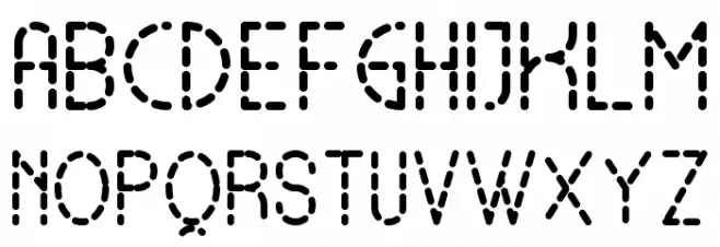 Lamborgini Bold Dash Schriftart Groß