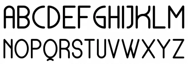 Lamborgini Bold Schriftart Groß