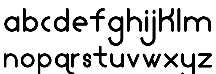 Lamborgini Bold Font LOWERCASE