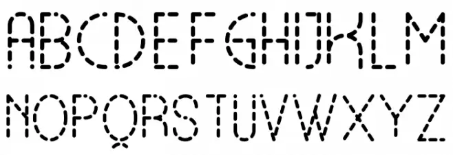 Lamborgini Dash Schriftart Groß