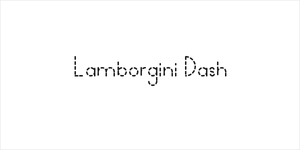 Lamborgini Dash Logo