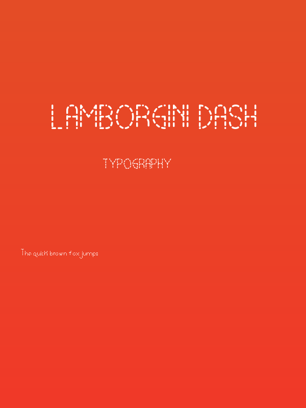 Lamborgini Dash Poster