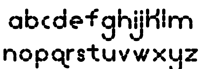 Lamborgini Extra Bold Dash Font LOWERCASE