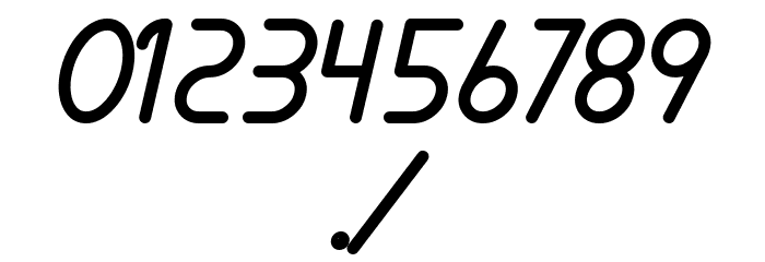 Lamborgini Extra Bold Italic Font OTHER CHARS