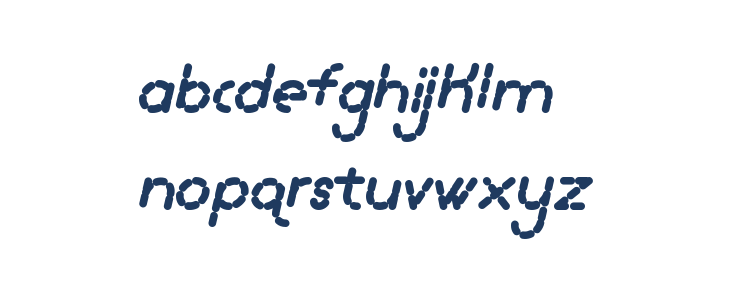 Lamborgini ExtraBoldItalicDash Lowercase