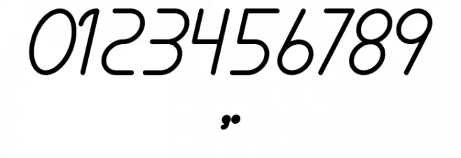 Lamborgini Italic Font OTHER CHARS