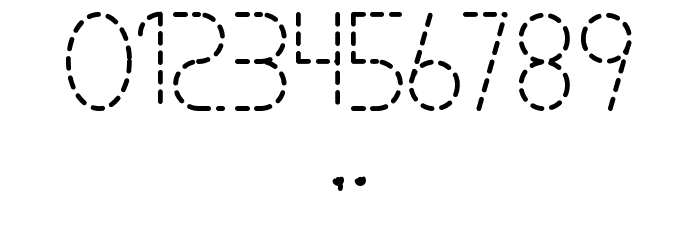 Lamborgini Light Dash Font OTHER CHARS