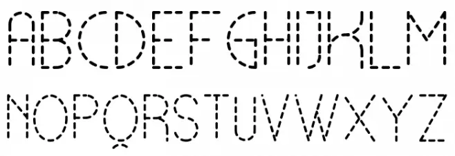 Lamborgini Light Dash Schriftart Groß