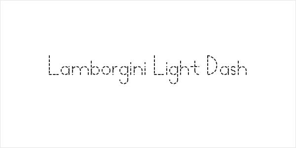 Lamborgini Light Dash Logo