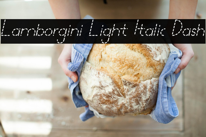 Lamborgini Light Italic Dash Example 2