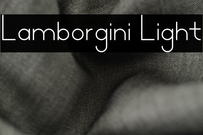 Lamborgini Light Example 2
