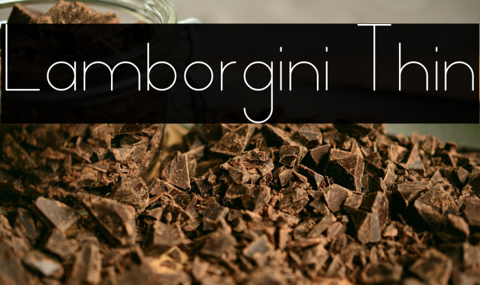 Lamborgini Thin Example 1