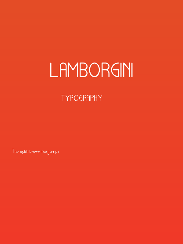Lamborgini Poster