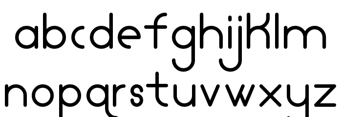 Lamborgini Font LOWERCASE