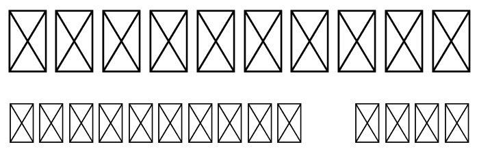 Lambresia Font OTHER CHARS
