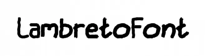 Lambreto Font  Скачать бесплатные шрифты