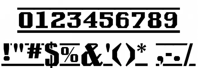 LambrettistA Font OTHER CHARS