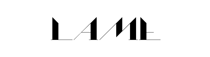 Lame  Free Fonts Download