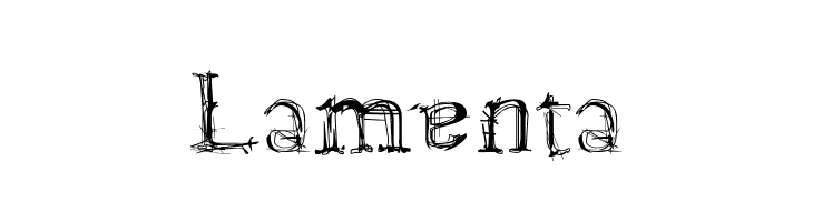 Lamenta  Скачать бесплатные шрифты