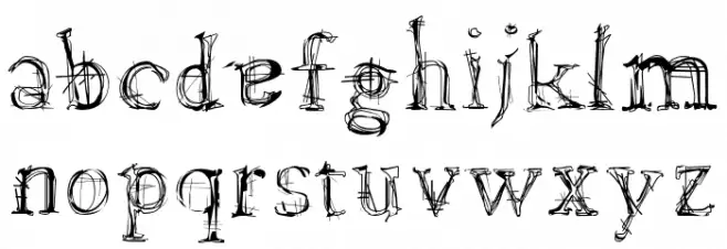 Lamenta Schriftart Kleinbuchstaben
