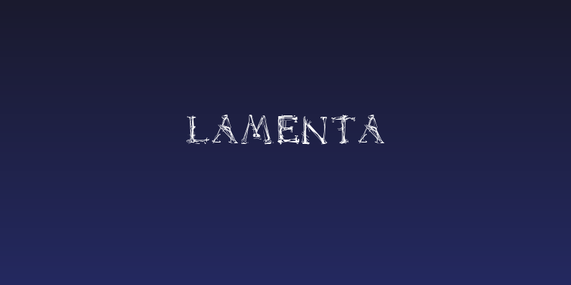 Lamenta Social Header