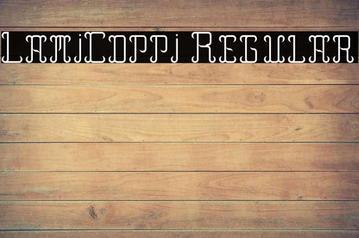 LamiCoppi Regular Example 3