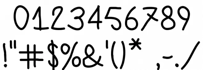 Lamia Bold Font OTHER CHARS