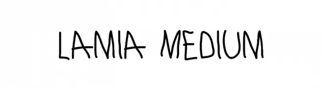 Lamia Medium  Descarca Fonturi Gratis