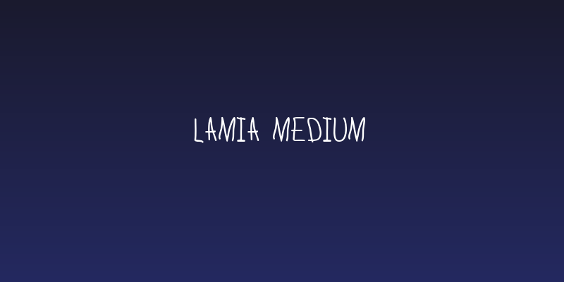 Lamia Medium Social Header