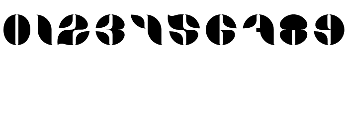 LamiaRegular Font Alte caractere