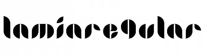 LamiaRegular  Frei Schriftart Herunterladen
