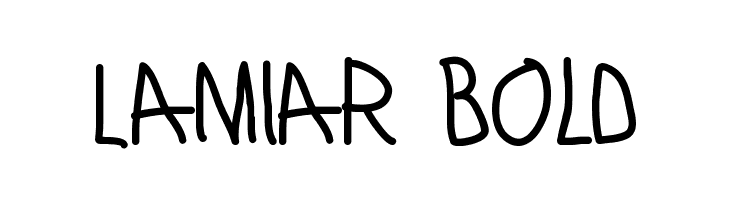 Lamiar Bold  नि: शुल्क फ़ॉन्ट्स डाउनलोड