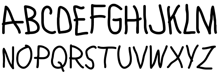 Lamiar Bold Font LOWERCASE