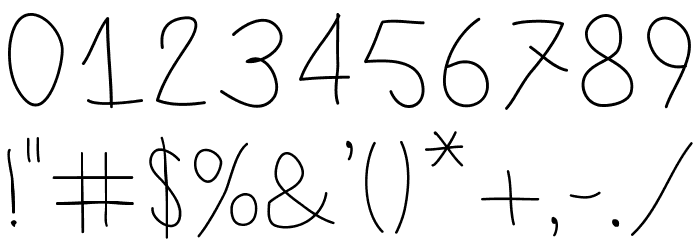 Lamiar-Light Font OTHER CHARS