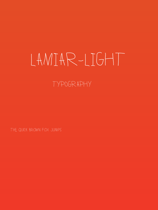 Lamiar-Light Poster